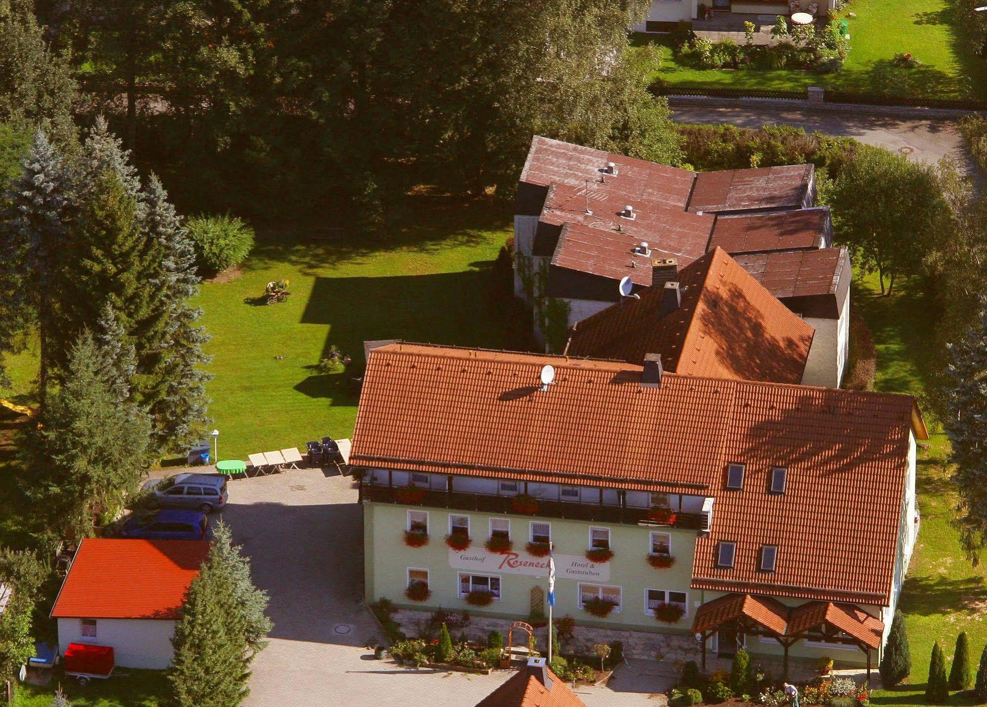 Gasthof Roseneck Wallenfels Kültér fotó