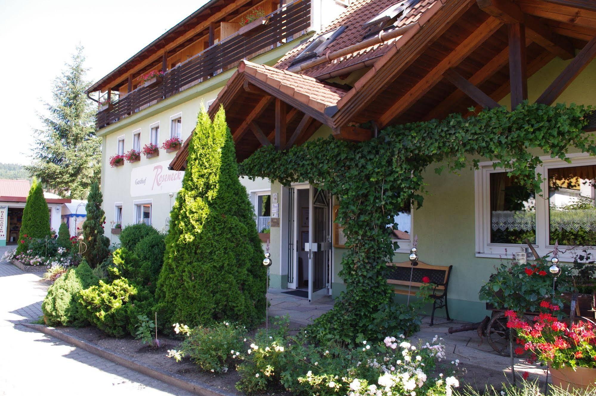 Gasthof Roseneck Wallenfels Kültér fotó