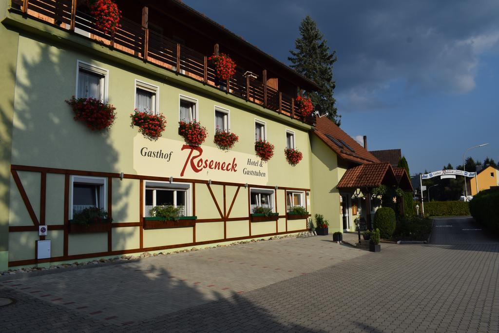 Gasthof Roseneck Wallenfels Kültér fotó